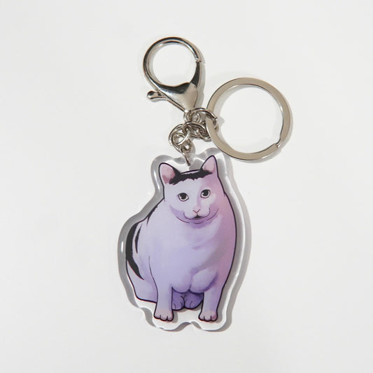 HUH Cat Keychain