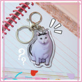 HUH Cat Keychain