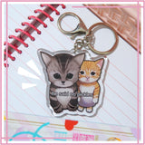 "No Pickles" Cat Keychain