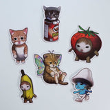 Silly Cat Sticker Packs