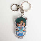 Sailor Moon Cat Keychains