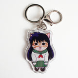 Inuyasha Cat Keychains