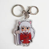 Inuyasha Cat Keychains