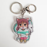 Studio Ghibli Cat Keychains