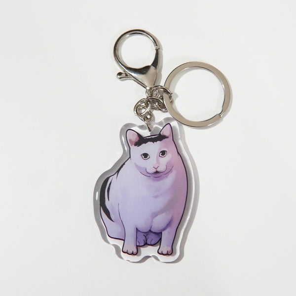 HUH Cat Keychain – Strawberry Milk Shop