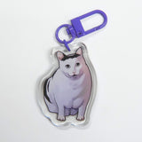 Cat Meme Keychains V2 [NEW AND IMPROVED]