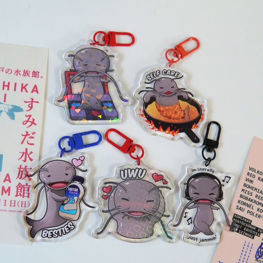 Tartar Sauce the Catfish Keychains [5 STYLES]