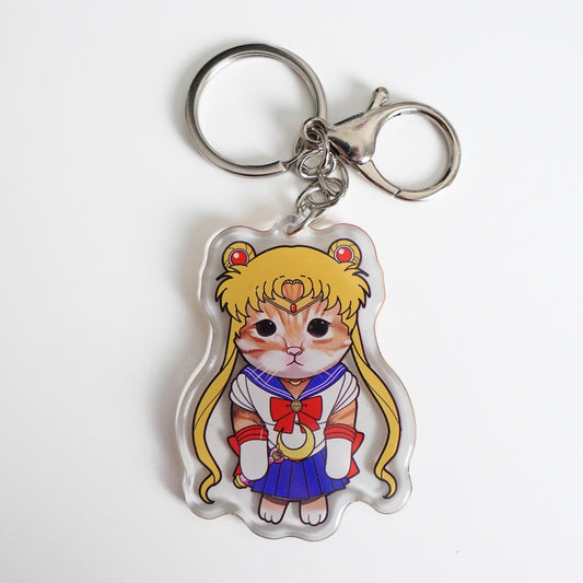 Sailor Moon Cat Keychains