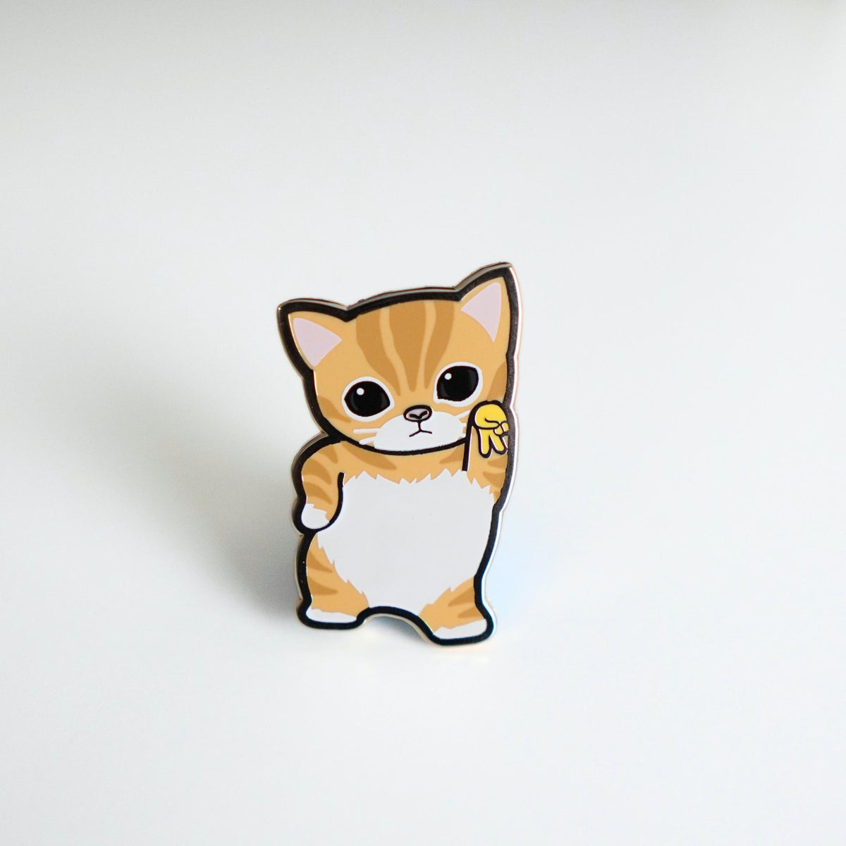 Silly Cats Enamel Pins