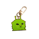 Silly Cats: Hard Enamel Keychains