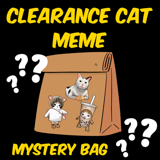 CAT MEME CLEARANCE MYSTERY BAG